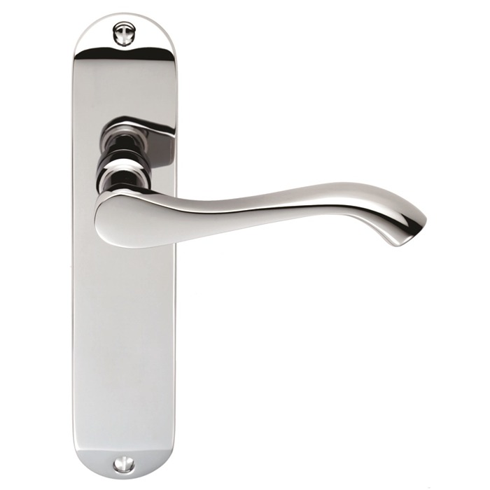 Lever Door Handle on Various Backplates